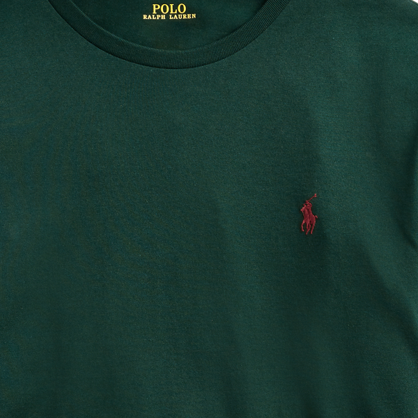 College Green/C3924 Custom Slim Jersey Long-Sleeve T-Shirt Polo Ralph Lauren 5