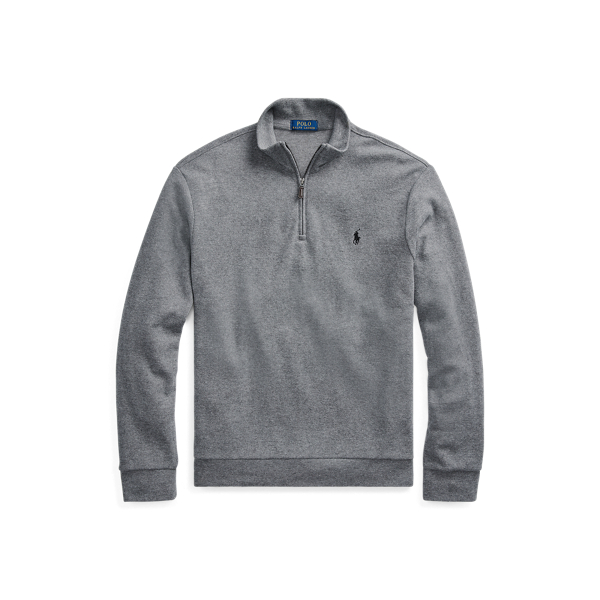 Double-Knit Quarter-Zip Sweatshirt Polo Ralph Lauren 1