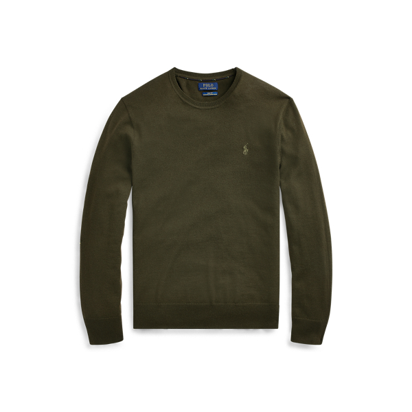 Pull cintr&eacute; en laine lavable Polo Ralph Lauren en 1