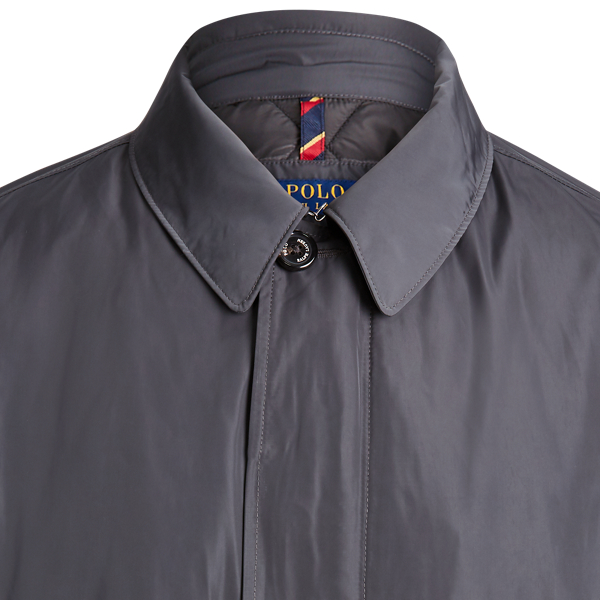 Charcoal Grey Water-Resistant Commuter Coat Polo Ralph Lauren 7