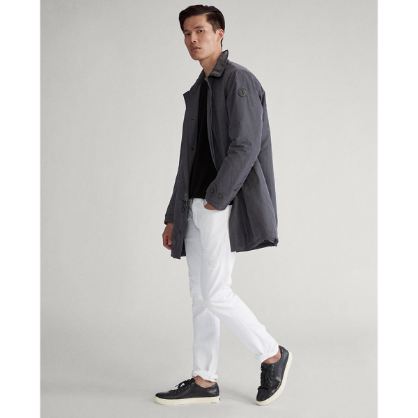 Charcoal Grey Water-Resistant Commuter Coat Polo Ralph Lauren 5