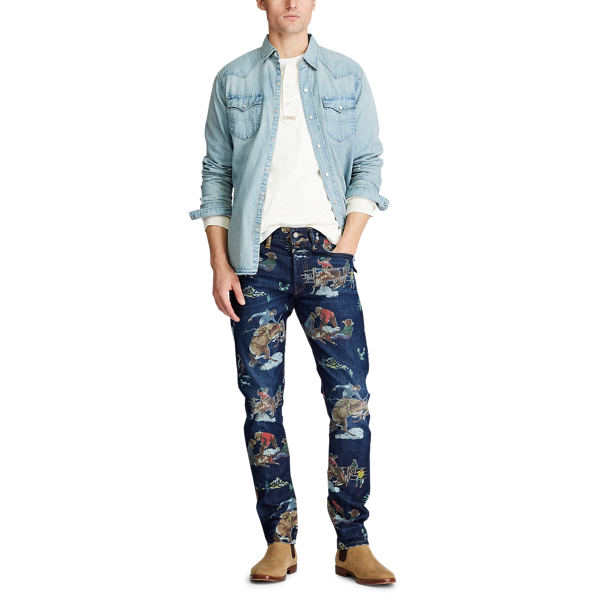 Strides Stretch Sullivan Slim Western Jean Polo Ralph Lauren 2
