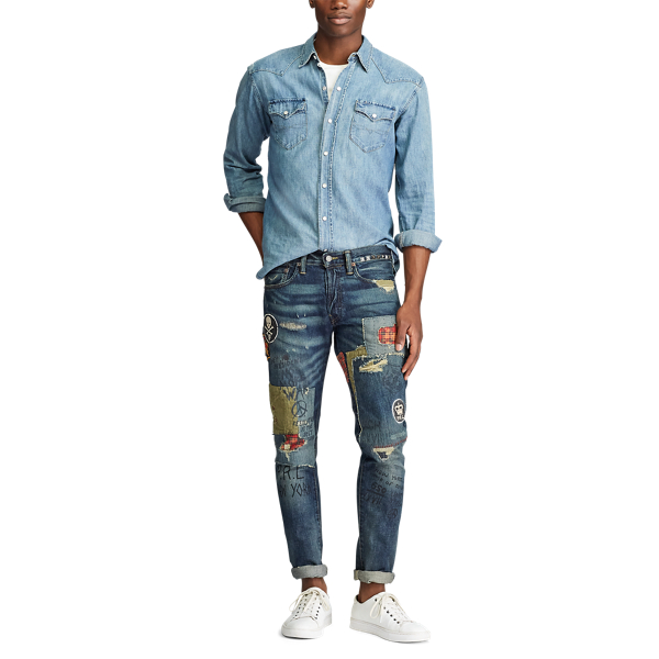 Delancy Sullivan Slim Distressed Jeans Polo Ralph Lauren 3
