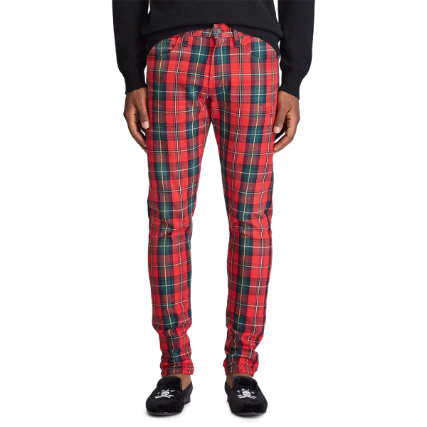 Lendrix Stretch Tartan Eldridge Skinny Jean Polo Ralph Lauren 3