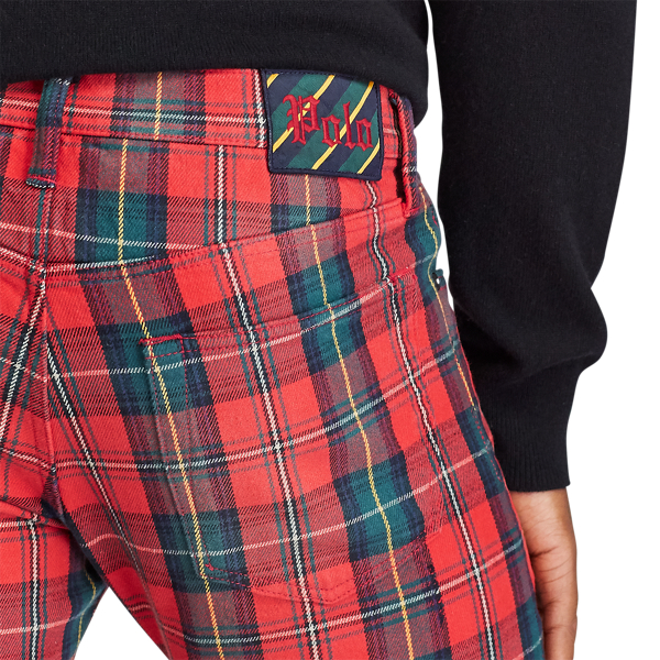 Lendrix Stretch Tartan Eldridge Skinny Jean Polo Ralph Lauren 6