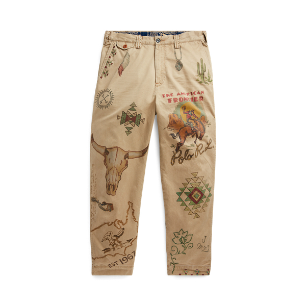 Baggy Fit Western Chino Polo Ralph Lauren 1