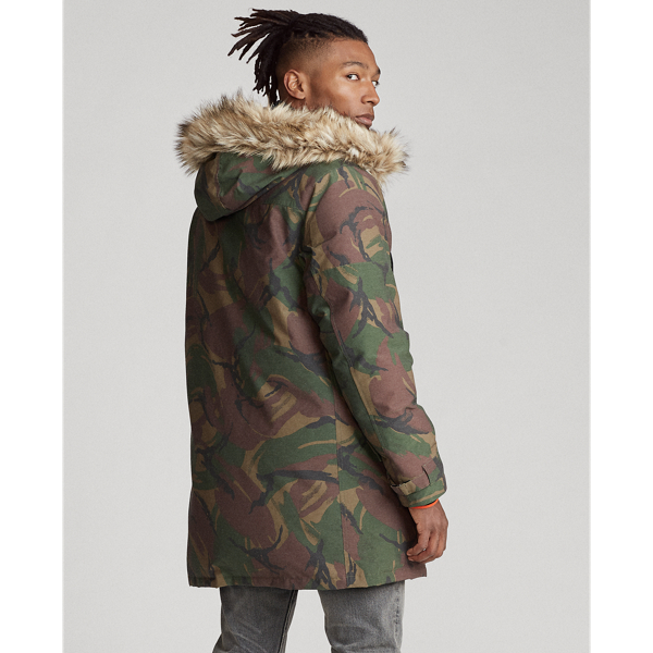 British Elmwood Camo Faux-Fur-Trim Camo Down Parka Polo Ralph Lauren 5