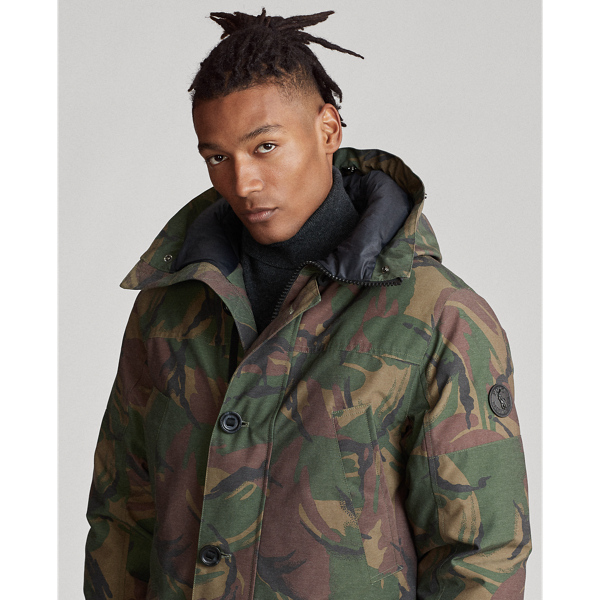 British Elmwood Camo Faux-Fur-Trim Camo Down Parka Polo Ralph Lauren 6