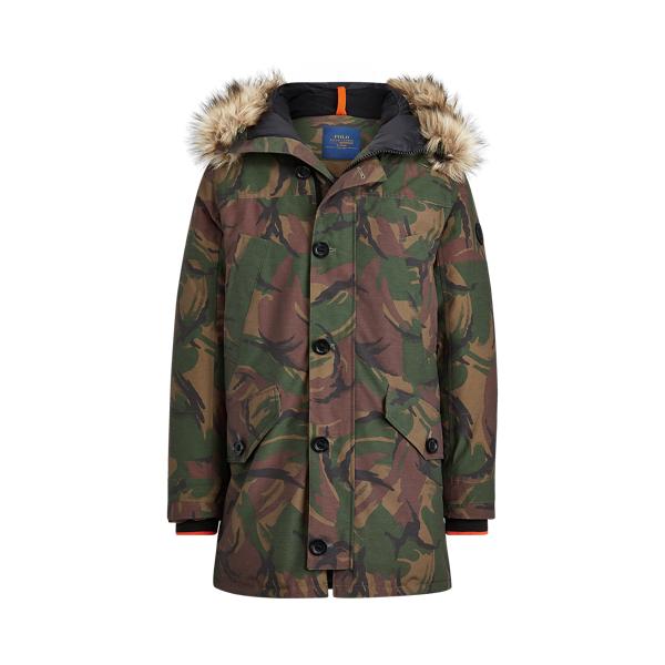 Parka en duvet camouflage Polo Ralph Lauren en 1