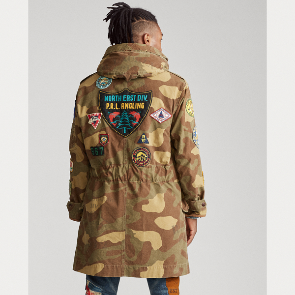 Camo Canvas Parka for Men Ralph Lauren® IL