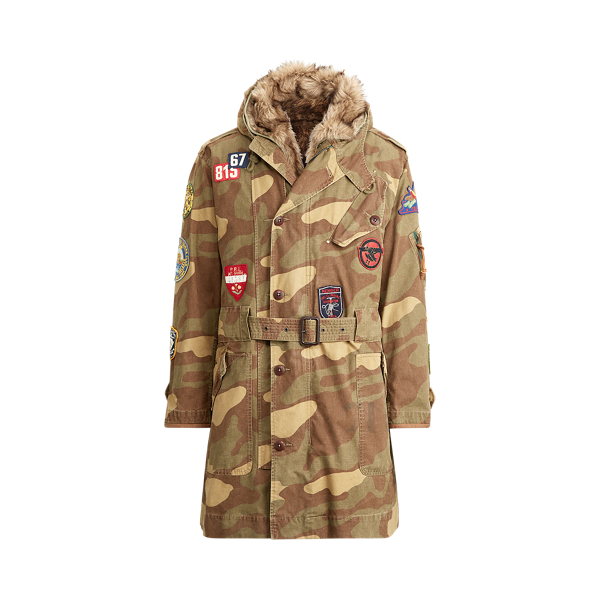 Camo Canvas Parka Polo Ralph Lauren 1