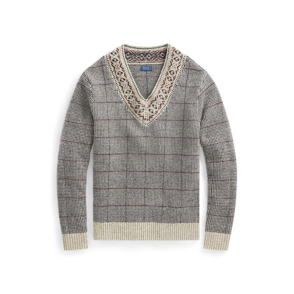 Cricketpullover mit Fair-Isle-Besatz Polo Ralph Lauren in 1