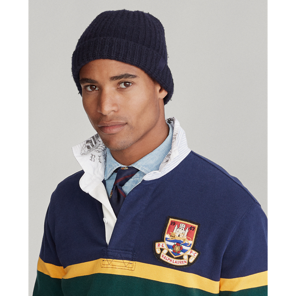 Cruise Navy Multi Classic Fit Striped Rugby Shirt Polo Ralph Lauren 6