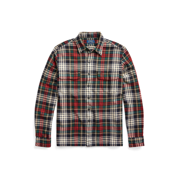 Classic Fit Plaid Twill Shirt Polo Ralph Lauren in 1