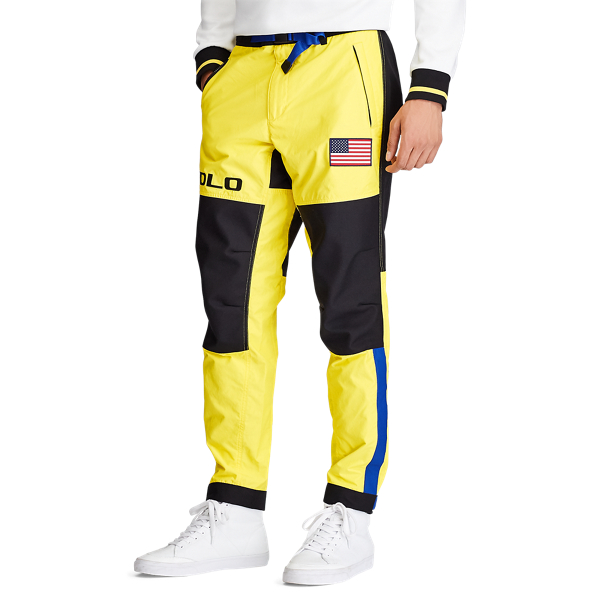 Optic Yellow/Polo Black Colour-Blocked Graphic Trouser Polo Ralph Lauren 5