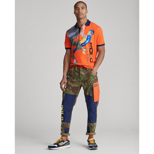 Orange Climber Classic Fit Terrain Polo Shirt Polo Ralph Lauren 4