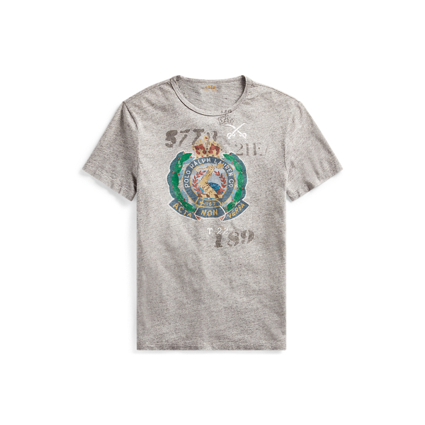 Classic Fit Jersey Graphic Tee Polo Ralph Lauren 1