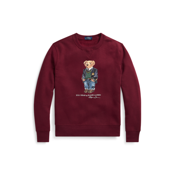 Preppy Bear Fleece Sweatshirt Polo Ralph Lauren 1
