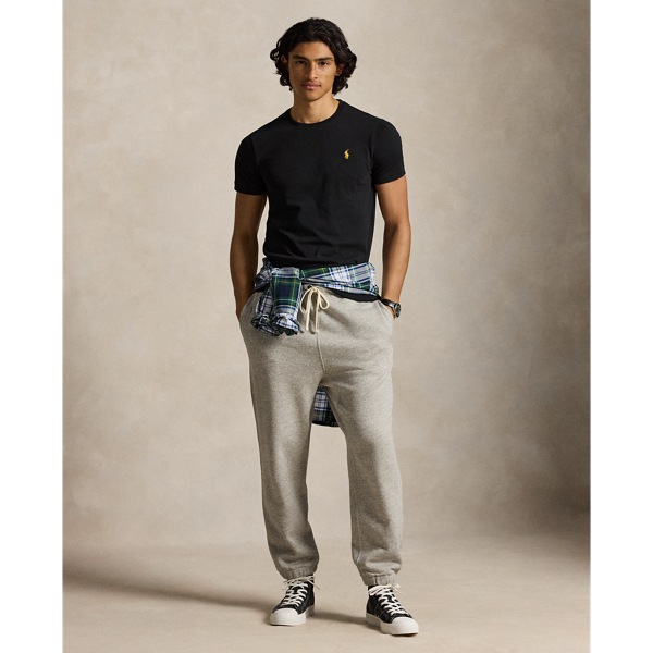Black Custom Slim Fit Jersey Crewneck T-Shirt Polo Ralph Lauren 4