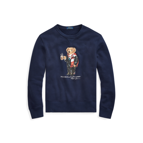 Cocoa Bear Fleece Sweatshirt Polo Ralph Lauren in 1
