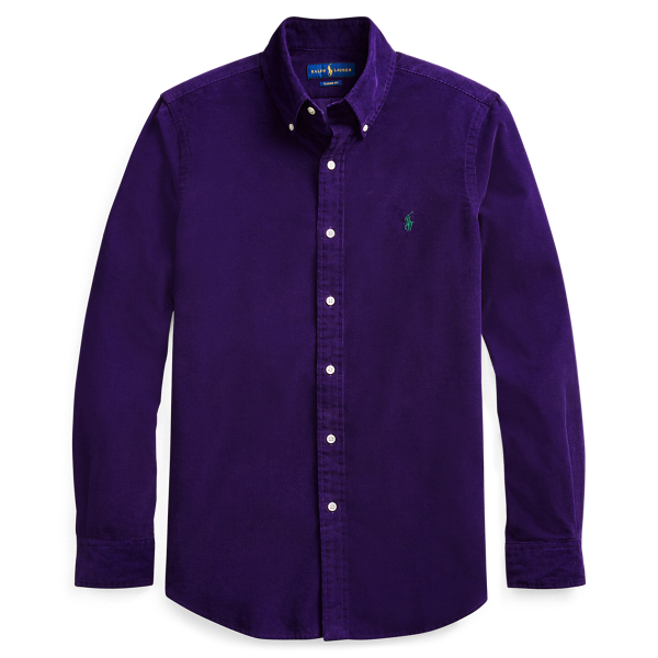 Custom fit corduroy overhemd Polo Ralph Lauren in 1