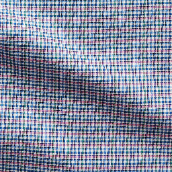 Royal Blue/White Custom Fit Plaid Twill Shirt Polo Ralph Lauren 7