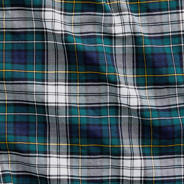 Evergreen/Zest Multi Custom Fit Plaid Oxford Shirt Polo Ralph Lauren 3