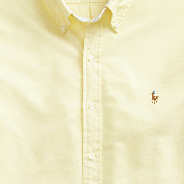 Chemise Oxford Slim Fit Polo Ralph Lauren en Oxford jaune 6