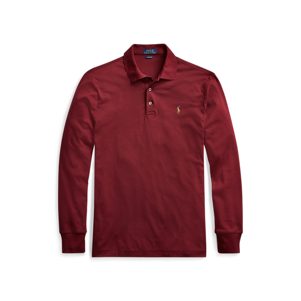 Custom Slim Fit Soft Cotton Polo Shirt Polo Ralph Lauren 1