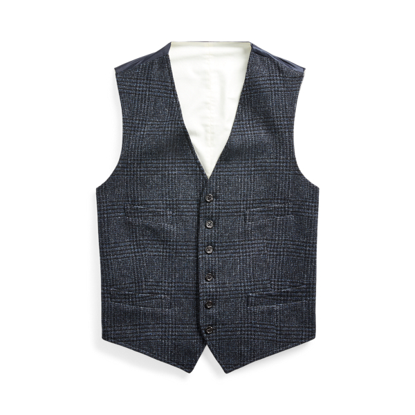 Glen Plaid Waistcoat Polo Ralph Lauren 1