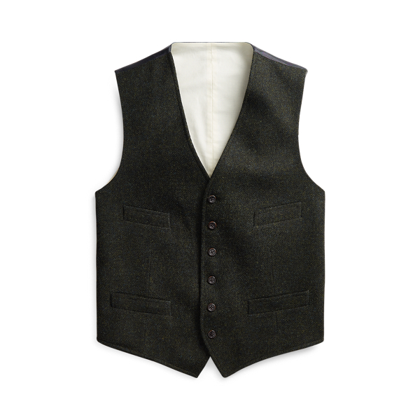 Wool Twill Waistcoat Polo Ralph Lauren 1