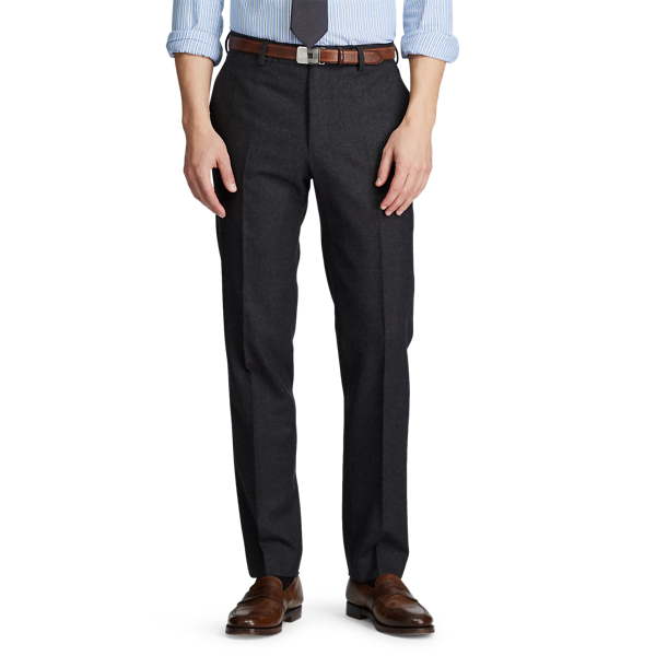 Charcoal Polo Stretch Flannel Trouser Polo Ralph Lauren 3