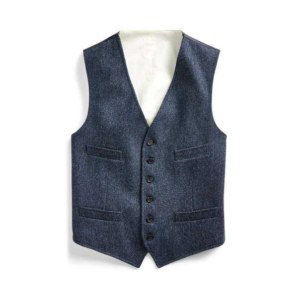Gilet in lana a spina di pesce Polo Ralph Lauren in 1