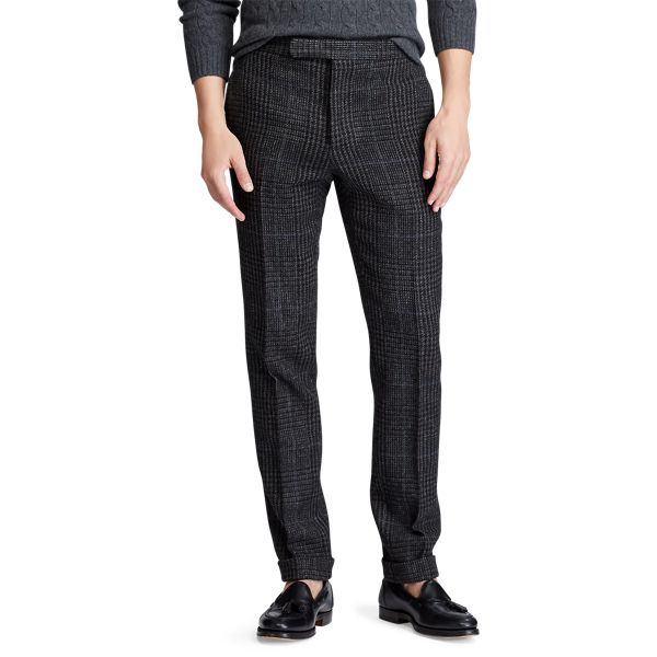 Black/Charcoal Polo Glen Plaid Suit Trouser Polo Ralph Lauren 3