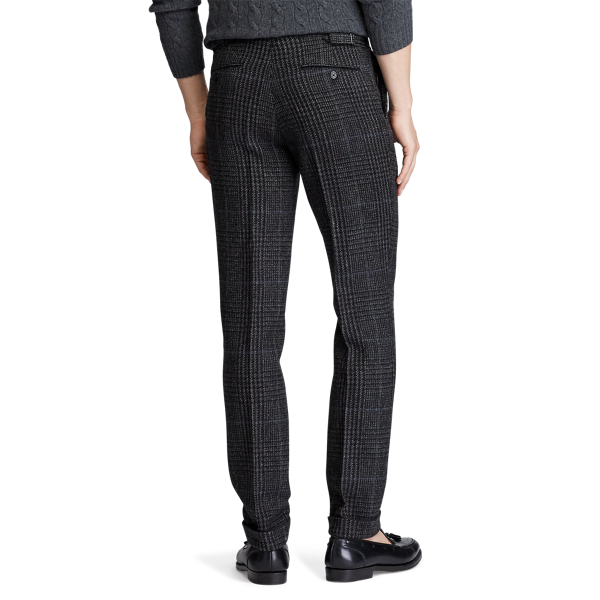 Black/Charcoal Polo Glen Plaid Suit Trouser Polo Ralph Lauren 4