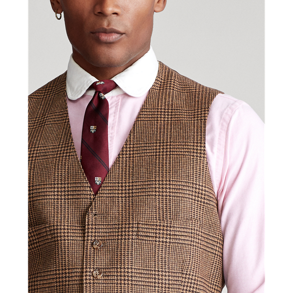 Tan/Brown Polo Glen Plaid Wool Suit Polo Ralph Lauren 7