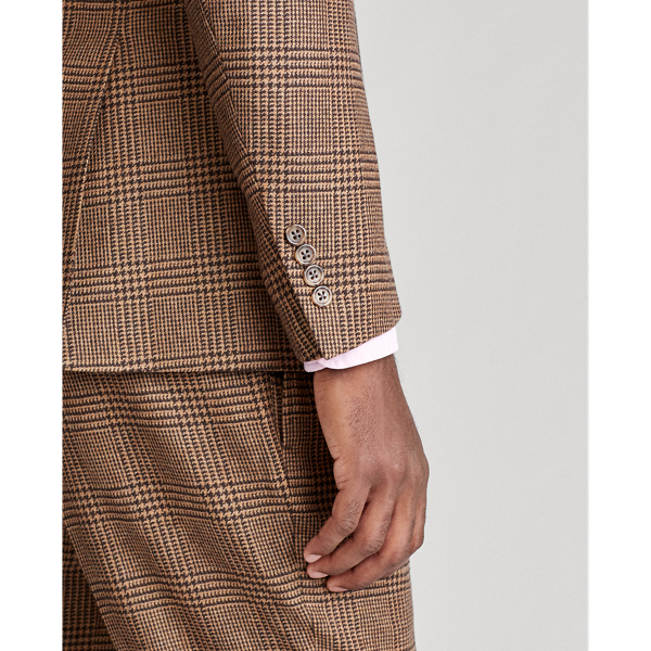 Tan/Brown Polo Glen Plaid Wool Suit Polo Ralph Lauren 8