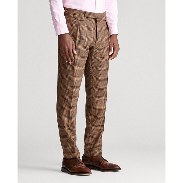 Tan/Brown Polo Glen Plaid Wool Suit Polo Ralph Lauren 9