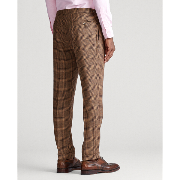 Tan/Brown Polo Glen Plaid Wool Suit Polo Ralph Lauren 10
