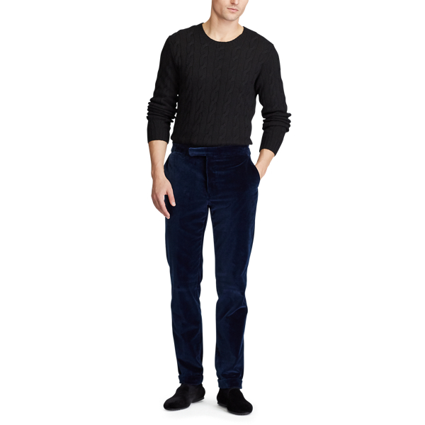 Navy Polo Velvet Trouser Polo Ralph Lauren 2