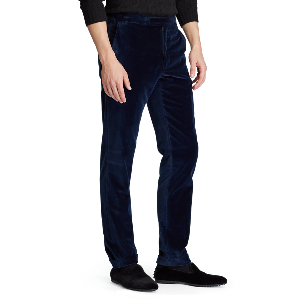 Navy Polo Velvet Trouser Polo Ralph Lauren 5
