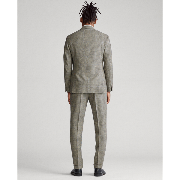 Black/Cream/Blue Polo Plaid Wool Twill Suit Polo Ralph Lauren 3