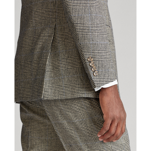 Black/Cream/Blue Polo Plaid Wool Twill Suit Polo Ralph Lauren 7