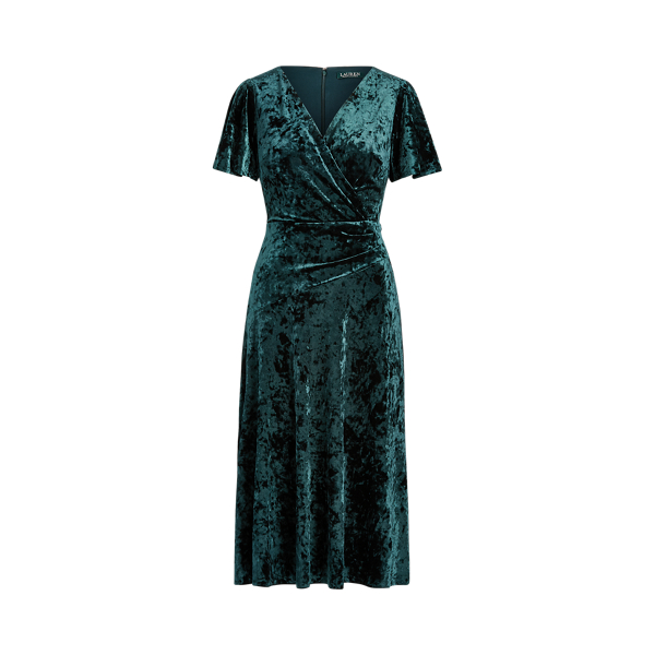 Robe patineuse en velours