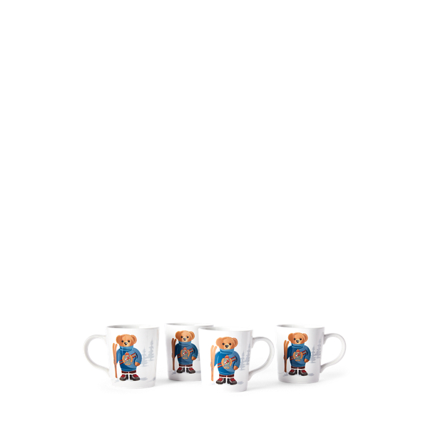 Ralph Lauren Home Haven Ski Bear Mugs 1
