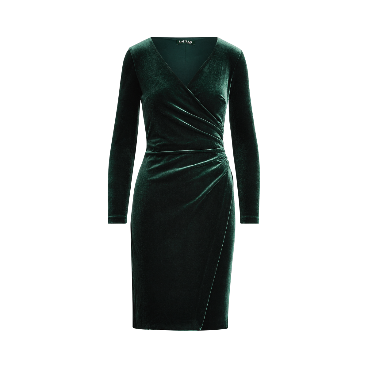 Ralph lauren velvet dress best sale