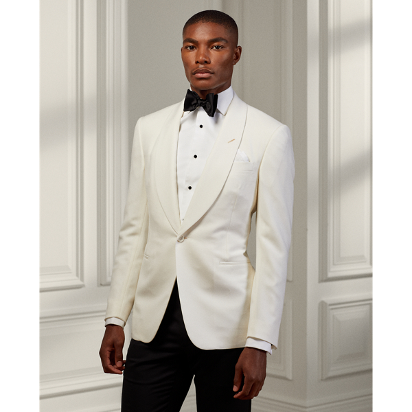 Ralph lauren white dinner jacket on sale