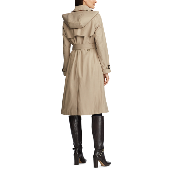 Hooded Trench Coat