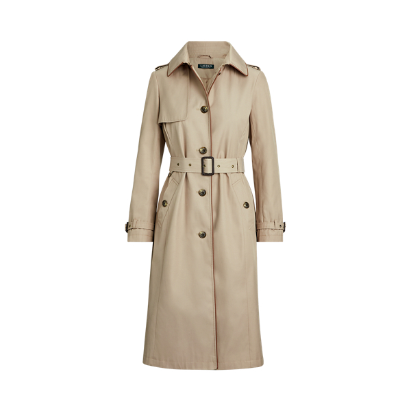 Lauren ralph lauren hooded trench coat on sale