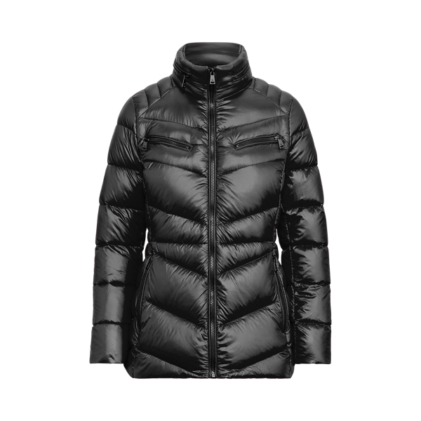Zip-Pocket Quilted Jacket